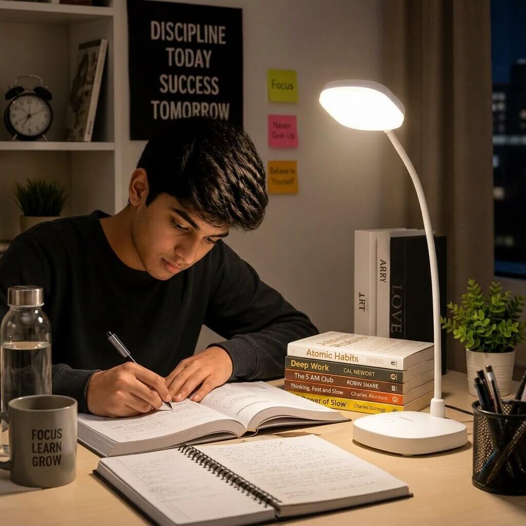 YAGE YG-T034 Portable LED Rechargeable Desk Lamp – Eye-Protection Touch Control Reading Light